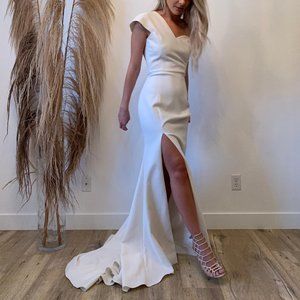 Christian Siriano Flyaway Gown